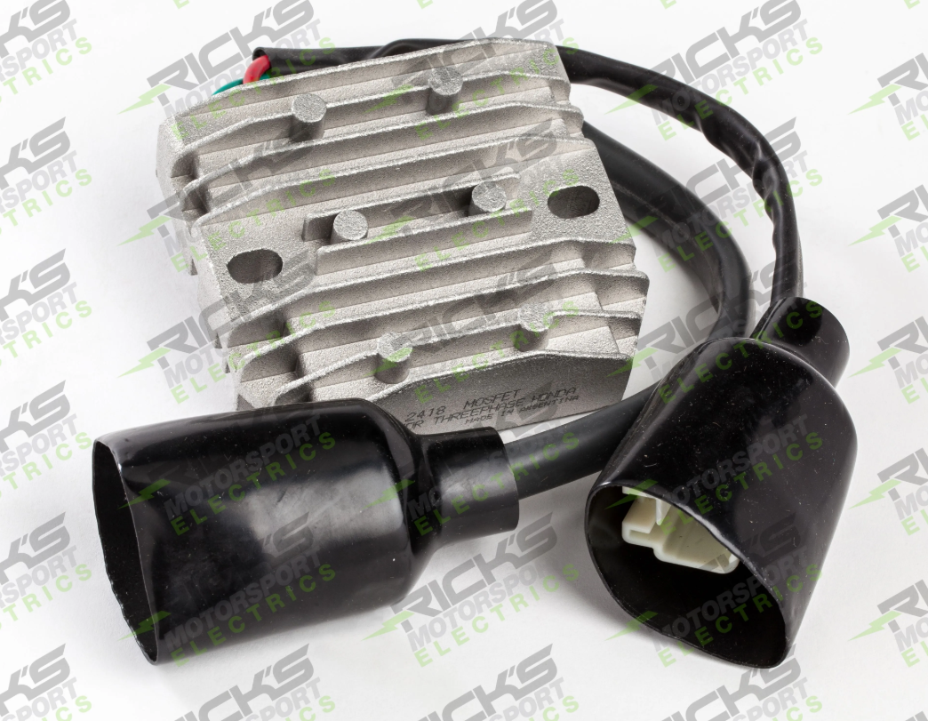 Rick's Motorsports Electrics Universal OEM Style Rectifier-Regulator for Honda CBR600RR '99-20 (All models) Rick's Motorsports Electrics Universal OEM Style Rectifier-Regulator for Honda CBR600RR '99-20 (All models)